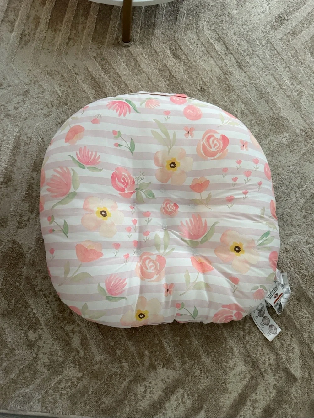 Floral Pink Nursery Pillow - Kids Accessories